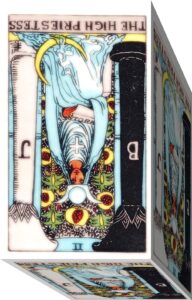 High Priestess tarot reversed meaning, High Priestess reversed love, High Priestess reversed yes or no, High Priestess reversed career,